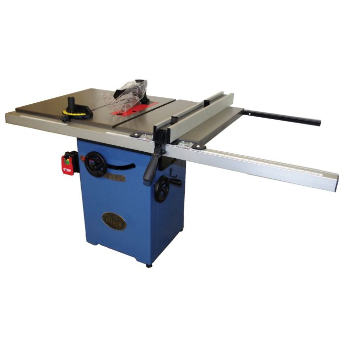 Oliver Machinery 10" Professional Woodworking Table Saw 1.75HP 1Ph with 52" Rail - 10040