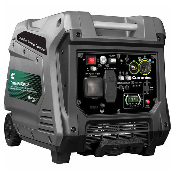 Cummins Onan P4500iDF Dual-Fuel Inverter Generator