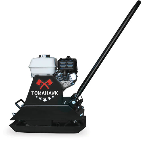 Tomahawk Power 5.5 HP Honda Vibratory Plate Compactor Tamper for Ground, Gravel, Dirt, Asphalt, Compaction