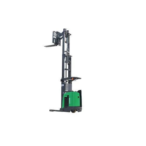 EKKO EK18RR-196LI Stand-Up Narrow Aisle Reach Truck 4000 lb Cap., 196"Lift Ht. Maximize Warehouse Efficiency