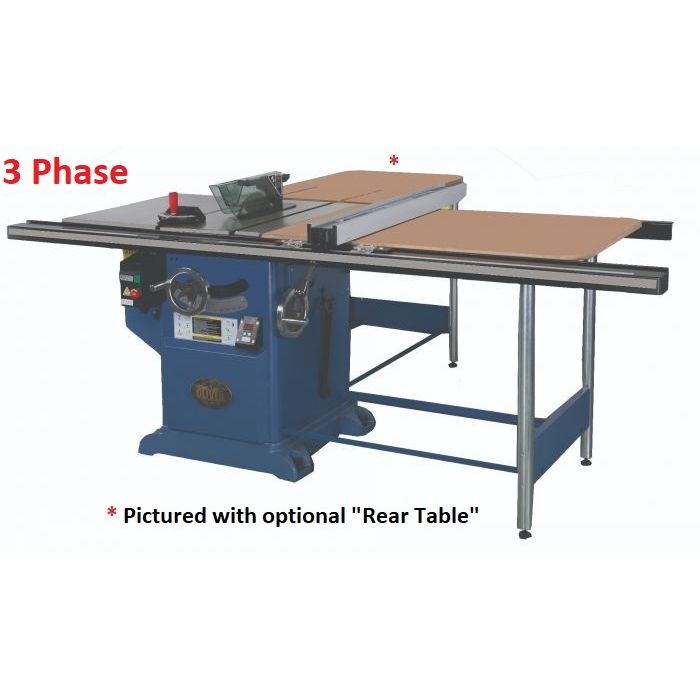 Oliver Machinery 12" Professional Table Saw - 7.5HP, 3PH, 52" Rail