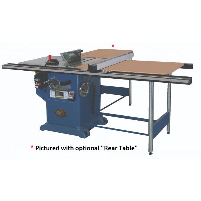 Oliver Machinery 10" Professional Table Saw - 5HP, 1PH with 52" Rail