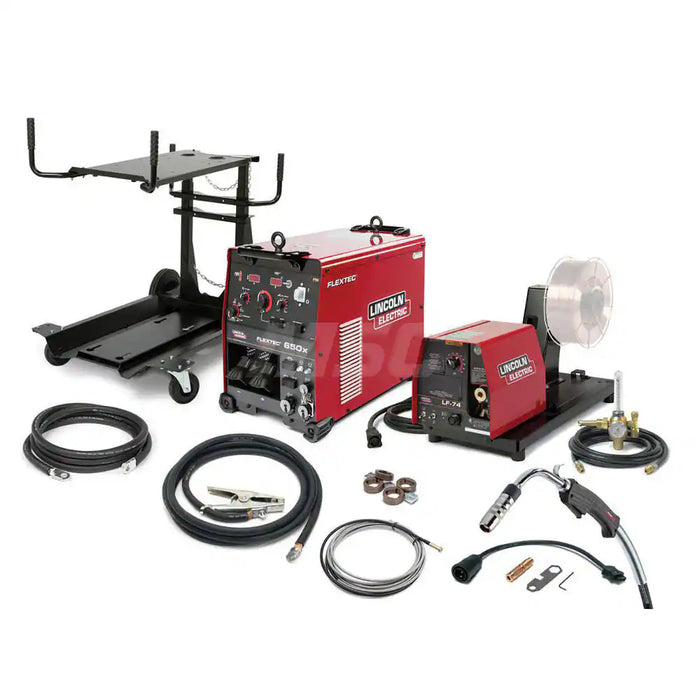 Lincoln Electric Multi-Process Welders; Welding Processes: FCAW; SMAW; DC TIG; MIG; GMAW