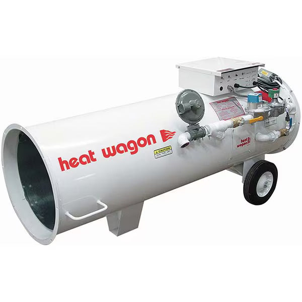 Heat Wagon 650,000 to 950,000 BTU Natural Gas/Propane Portable Forced Air Heater