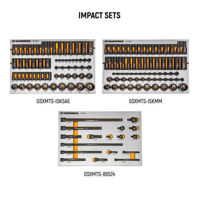 GEARWRENCH 1024 Piece MEGAMOD Master Mechanics Tool Set in Premium Modular Foam Trays with Tool Storage