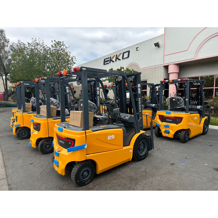 EKKO EK25GB Electric Powered Forklift for Material Handling