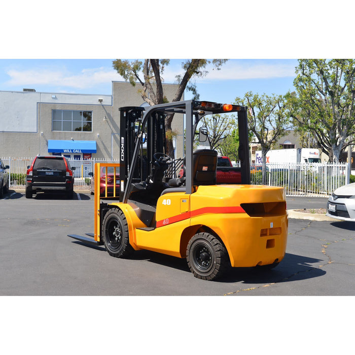 EKKO EK40D Diesel Forklift with Solid Pneumatic Tires – 8,500 lbs Capacity Heavy-Duty Performance