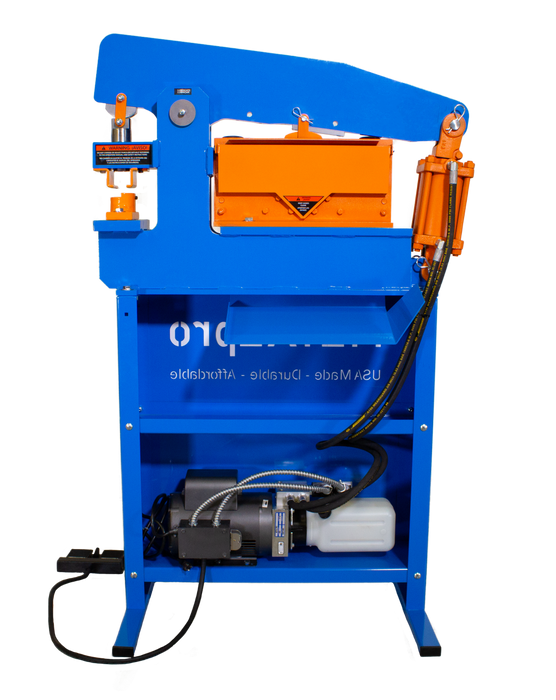 Metal Pro 50 Ton Ironworker - 110/120V 1PH, Heavy-Duty Metal Fabrication Powerhouse