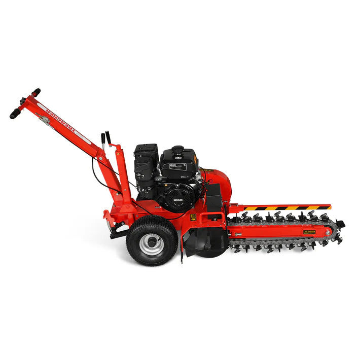 MechMaxx 14HP 429cc KOHLER E-start 24'' Ditching Mini Trencher Combo Kit