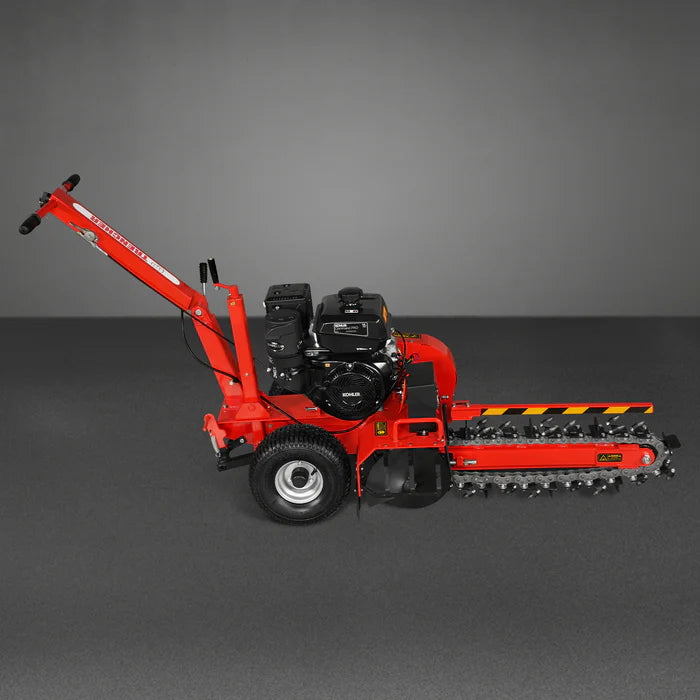 MechMaxx 14HP 429cc KOHLER E-start 24'' Ditching Mini Trencher Combo Kit