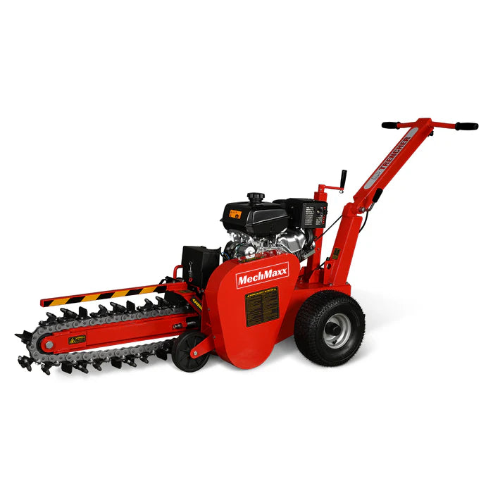 MechMaxx 14HP 429cc KOHLER E-start 24'' Ditching Mini Trencher Combo Kit