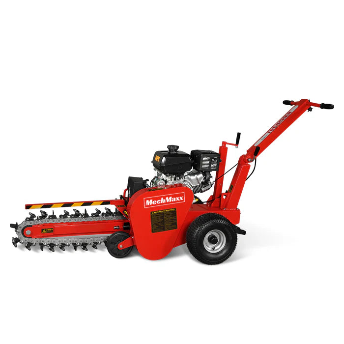 MechMaxx 14HP 429cc KOHLER E-start 24'' Ditching Mini Trencher Combo Kit