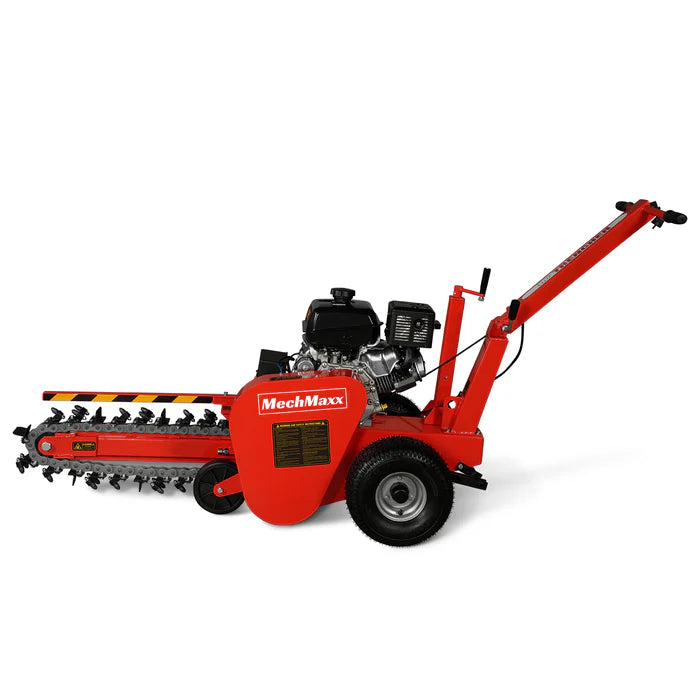 MechMaxx 14HP 429cc KOHLER E-start 24'' Ditching Mini Trencher Combo Kit