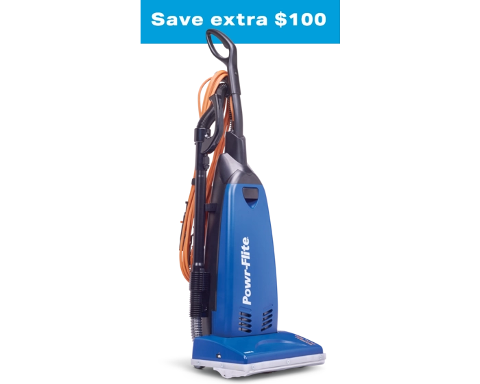 Powr-Flite Borelli Dual Pro Upright Vacuum