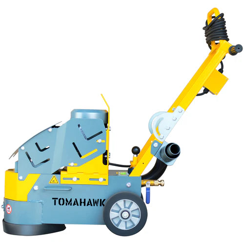 Tomahawk Power 10" Electric Concrete Floor Grinder 1.5HP Motor for Smoothing, Floor Prep, Coatings