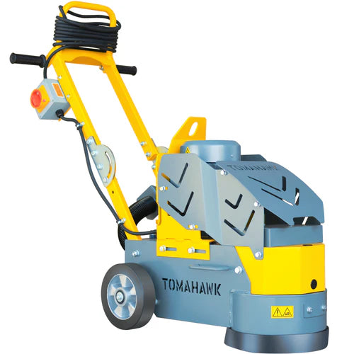 Tomahawk Power 10" Electric Concrete Floor Grinder 1.5HP Motor for Smoothing, Floor Prep, Coatings