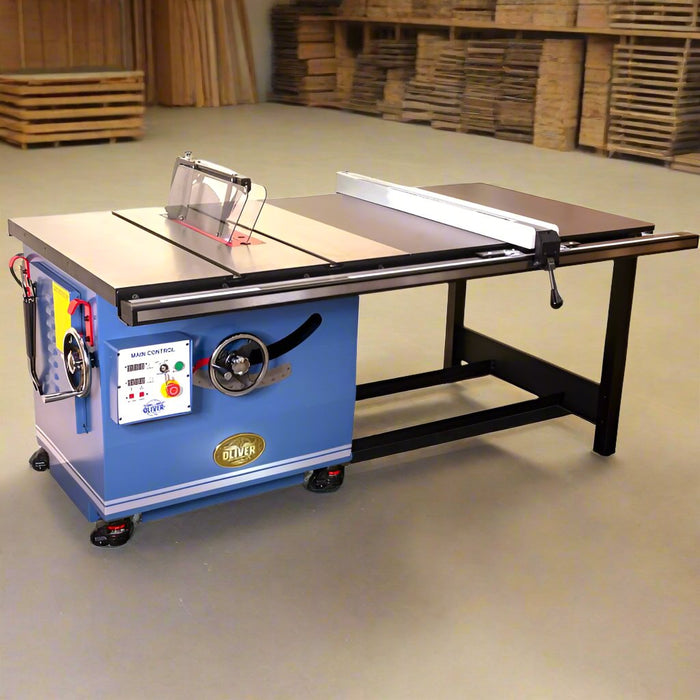 Oliver Machinery 16" Table Saw - 4065.003 - 10HP, 3PH, 230V/460V - 52" Rail