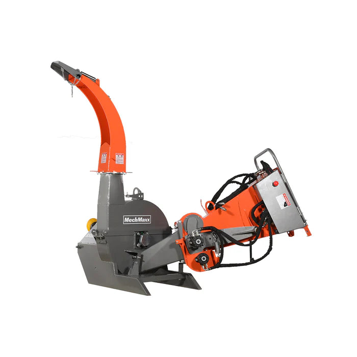 MechMaxx PTO 6in, 55-80 HP Hydraulic Wood Chipper