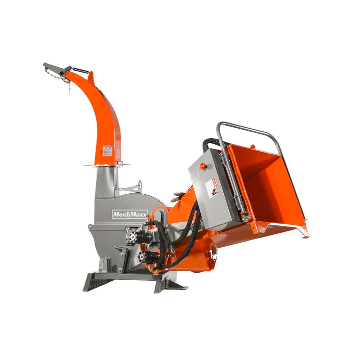 MechMaxx PTO 6in, 55-80 HP Hydraulic Wood Chipper