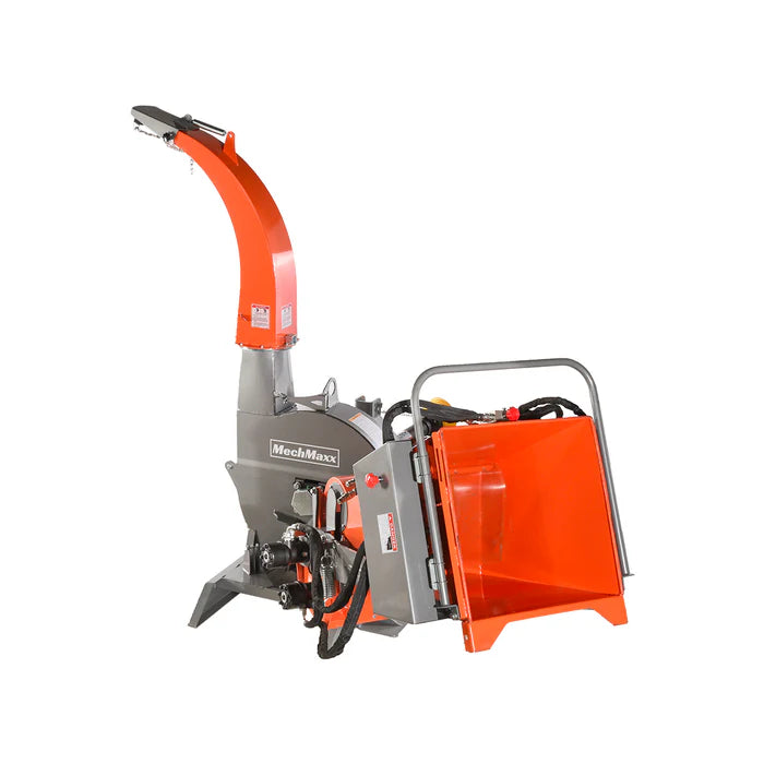 MechMaxx PTO 6in, 55-80 HP Hydraulic Wood Chipper