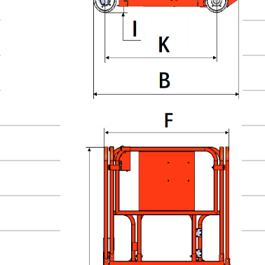 EKKO ES40E-Li Aerial Work Platform - 13' Lift Height (157''), Lithium-Ion Battery for Efficient Elevated Access