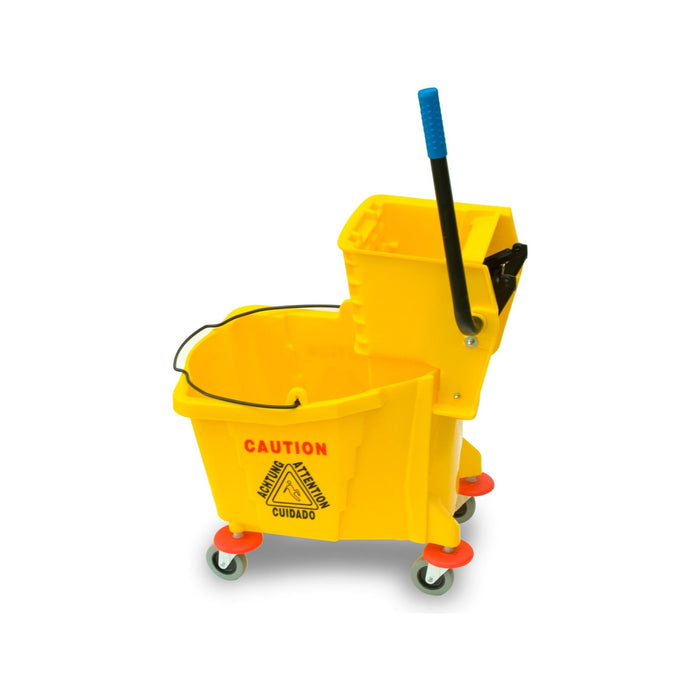 Mop bucket and wringer, 9 gallon capacity