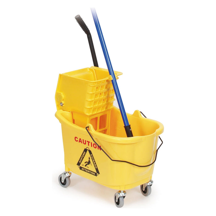 Mop bucket and wringer, 9 gallon capacity