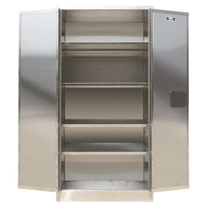 Securall 100-SS - STAINLESS STEEL INDUSTRIAL STORAGE CABINET