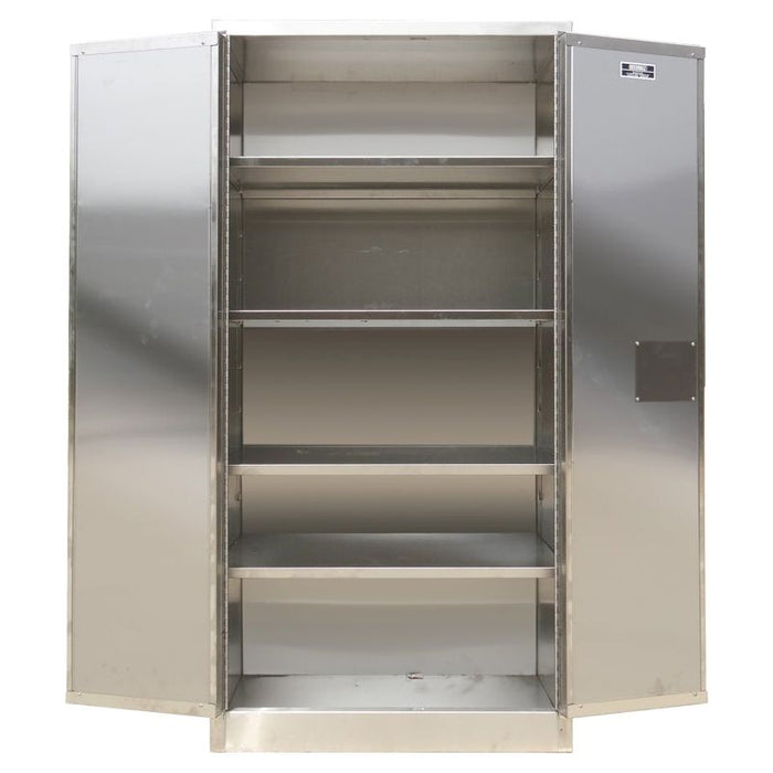 Securall 104-SS - STAINLESS STEEL INDUSTRIAL STORAGE CABINET