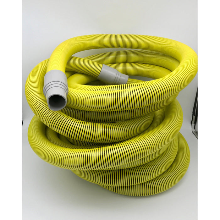 TMHD Vacuum Hose, 2" x 50', Yellow / Black with cuffs, 1 per carton